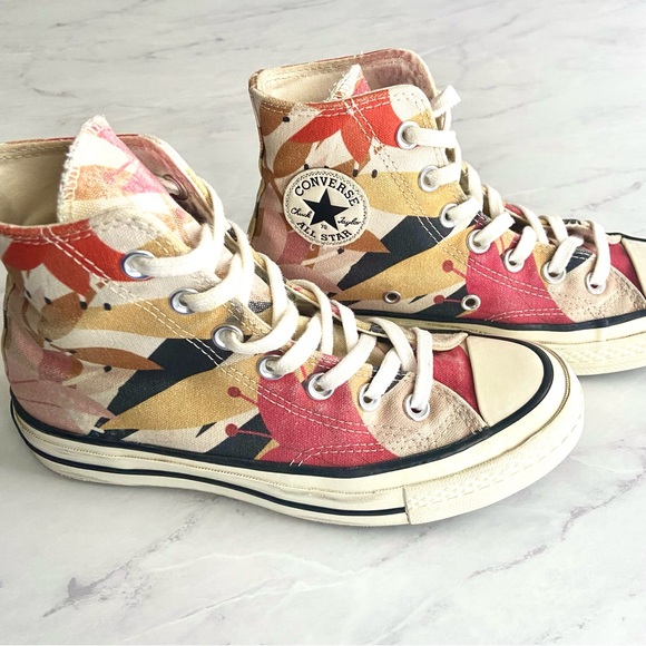 Converse Chuck 70 High 'Vintage Floral Multi-Color Size 5 - Picture 8 of 14
